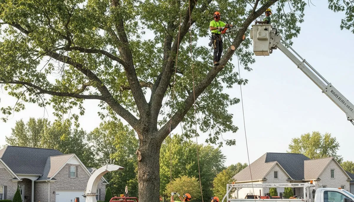 Professional tree removal service in Louisville KY by certified arborists