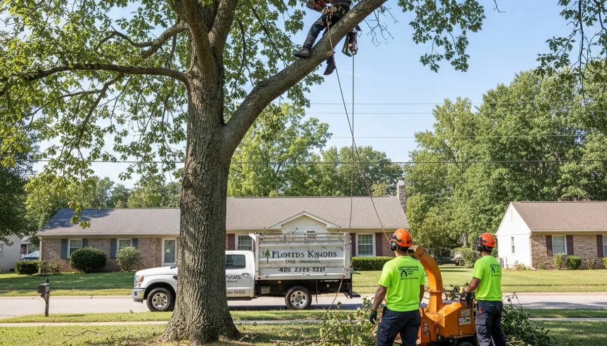 Professional tree removal service in Louisville KY by certified arborists