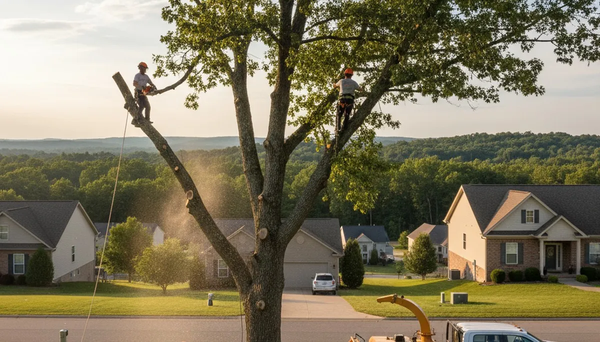 Professional tree removal service in Louisville KY by certified arborists